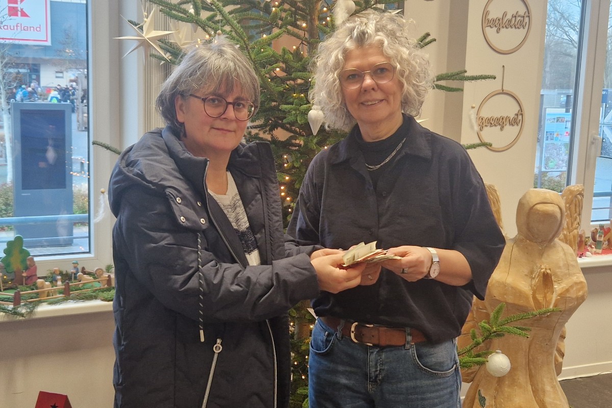 Spende 100,00 € Kirchgemeinde Gehaus &amp; politische Gemeinde/ Spende 250,00 € Kirchgemeinde Oechsen und politische Gemeinde